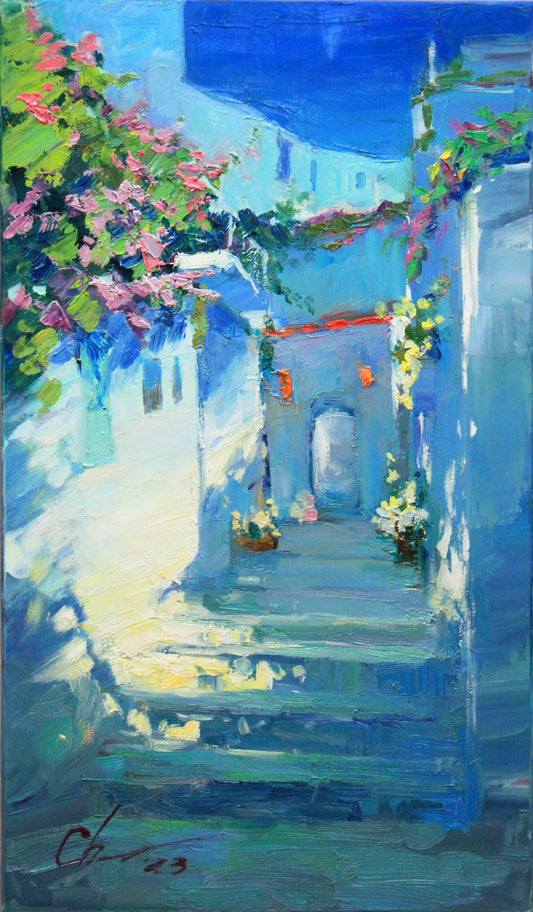 Santorini streets - Greece