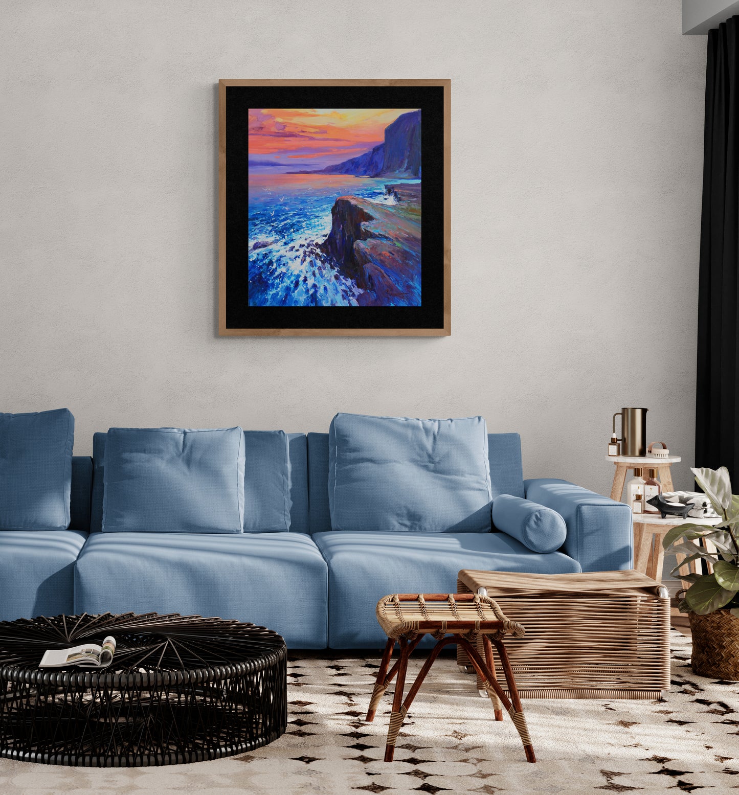 Rocky coast of Australia