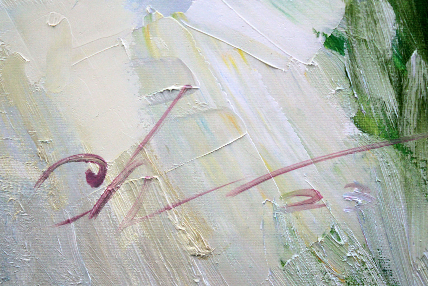 Santorini Greek - original oil painting