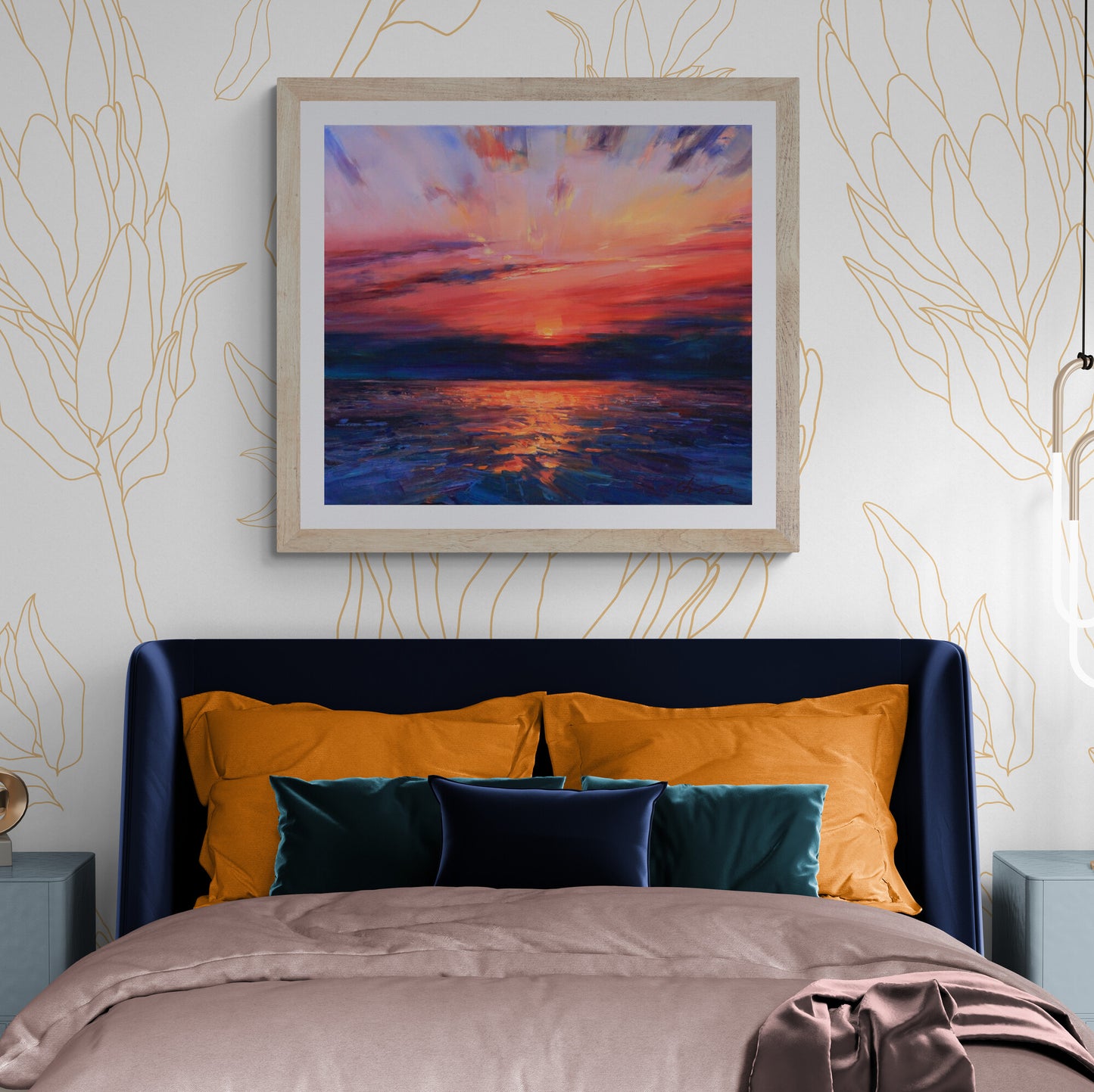 Last rays of the sun