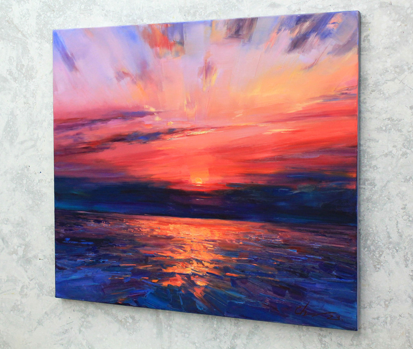 Last rays of the sun