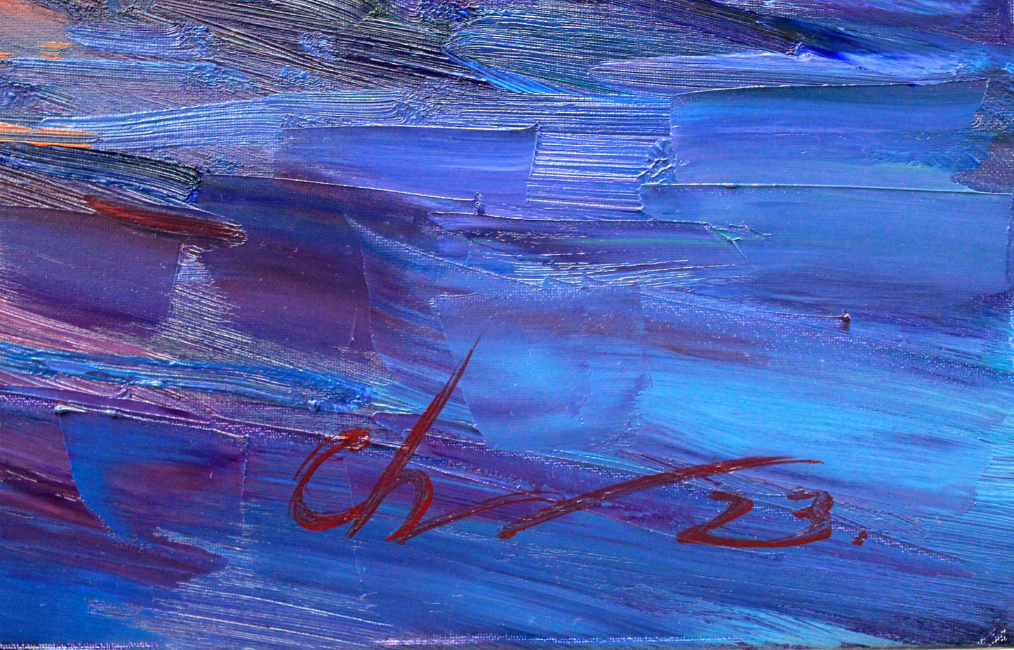 Last rays of the sun