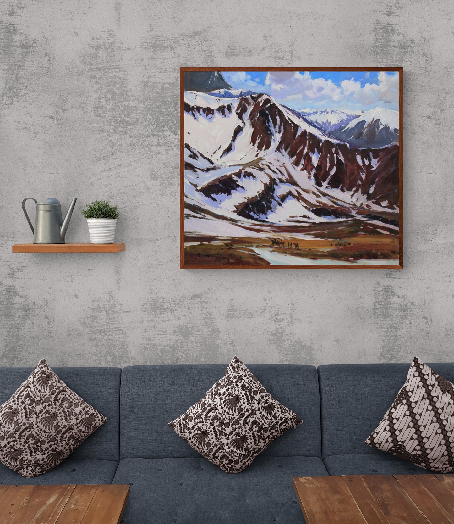 Spring in the mountains