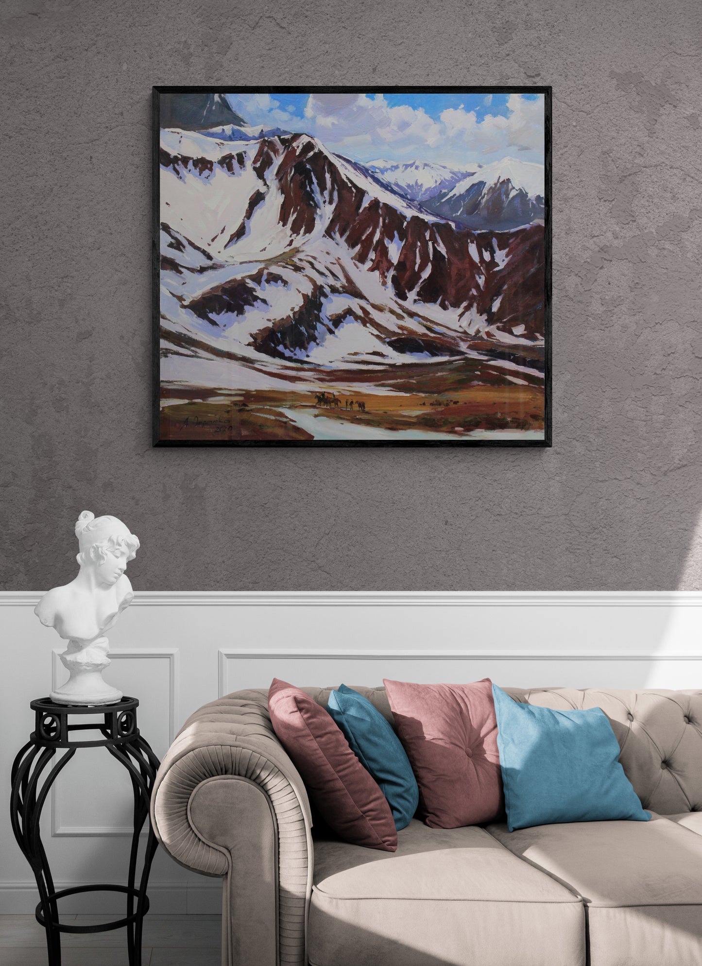 Spring in the mountains