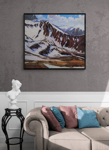 Spring in the mountains